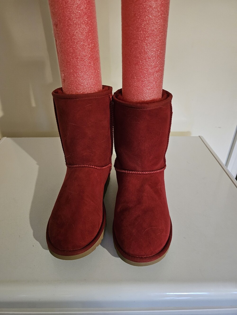 UGG Classic Short Boots in Red